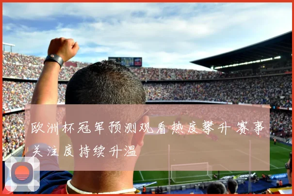 欧洲杯冠军预测观看热度攀升 赛事关注度持续升温